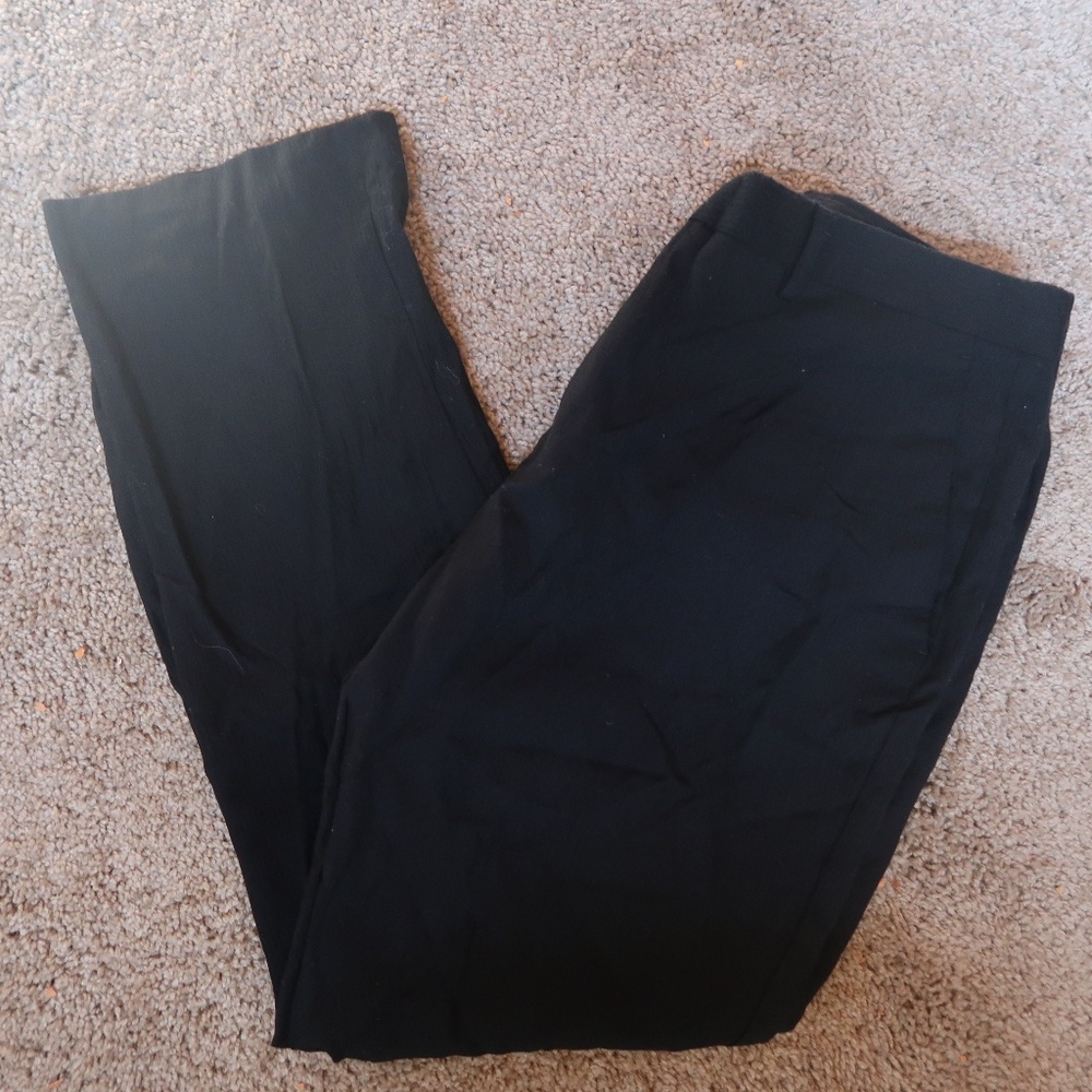 Men's Marc Anthony Slim-Fit Black Wool Suit Pants